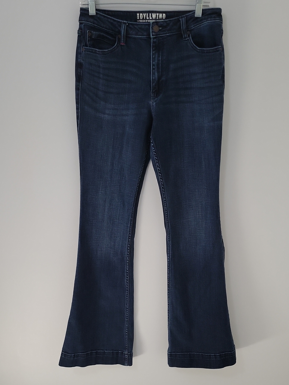 Idyllwind Dark Wash Flare Jeans, Size 12